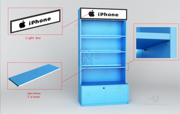 Wall Cell Phone Accessories Display Rack - Image 5