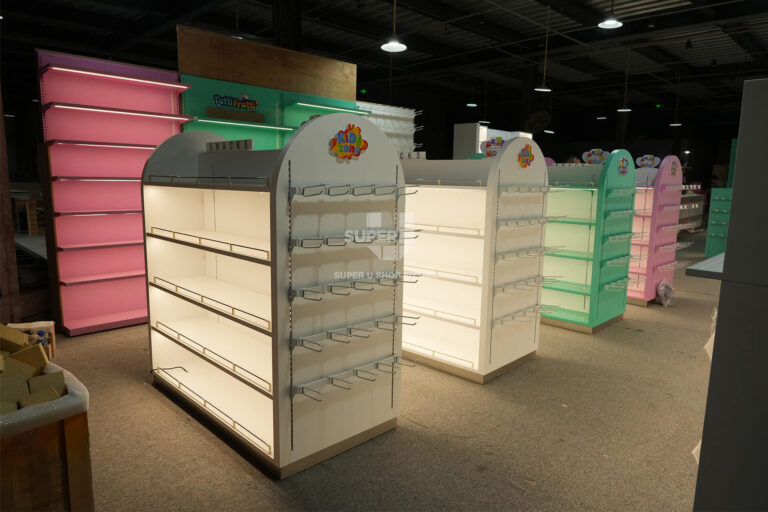 info arcular gondola shelving